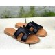 Bella Moda S25060 slip in sandal i sort