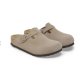 Birkenstock Boston Kids Suede Leather Taupe