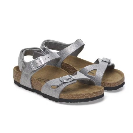 Birkenstock Rio AS Kids BF Sparkling Silver