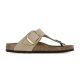 Birkenstock Gizeh Big Buckle Nubuck Sandcastle