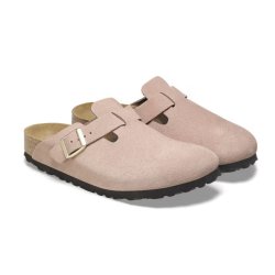 Birkenstock Boston Suede Leather Rose