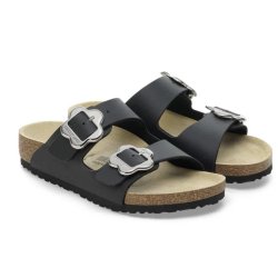 Birkenstock Arizona Flower Buckle Kids Black