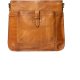 RE:DESIGNED Taske Lilia Big Tan læder