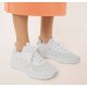 Tamaris 23714 sneakers i hvid stretch