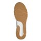 Tamaris 23779 sneakers med glitter sten i ivory