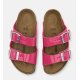 Birkenstock Arizona KidsSurf Fuchsia Tulip Birko-flor Patent