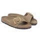 Birkenstock Madrid Big Buckle Oiled Leather Tobacco Brown