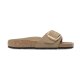 Birkenstock Madrid Big Buckle Oiled Leather Tobacco Brown