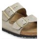 Birkenstock Arizona Suede Leather Shimmering Taupe