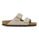 Birkenstock Arizona Suede Leather Shimmering Taupe