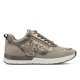 Tamaris 23732 sneakers i taupe snake