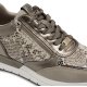 Tamaris 23732 sneakers i taupe snake