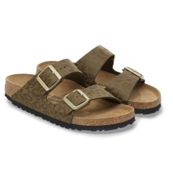 Birkenstock Arizona Leo Khaki Birko-flor
