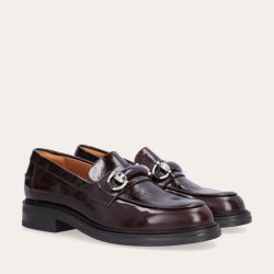 Billi Bi A23002 loafer i brun lakskind