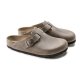 Birkenstock Boston Oiled Leather Tobacco Brown HERRE (Bred)
