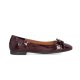 Billi Bi A9316 ballerina i bordeaux lakskind