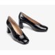 Unisa MURLA pumps i sort lakskind