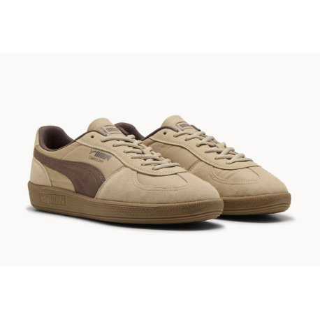 Puma Palermo Pop Sneaker Beige og brun