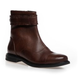 Copenhagen Shoes The Move vibe i brun skind