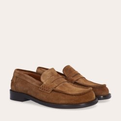 Billi Bi A9010 loafer i brun ruskind
