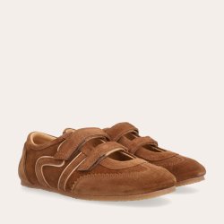 Billi Bi A8577 sneakers i brun ruskind