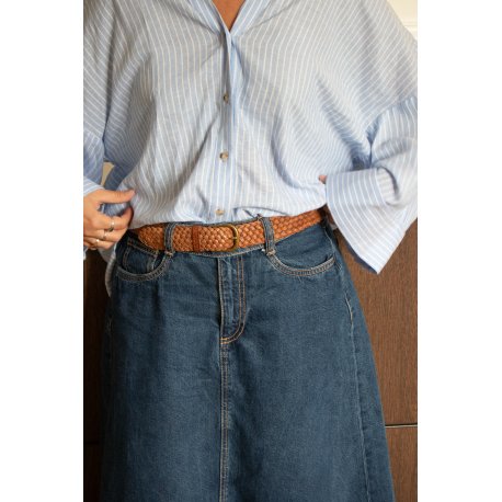 RE:DESIGNED Bælte Harper Tan 90 cm