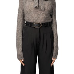 RE:DESIGNED Bælte Francini Sort 95 cm