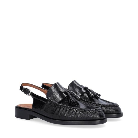 Billi Bi A9698 sort loafer med slingback