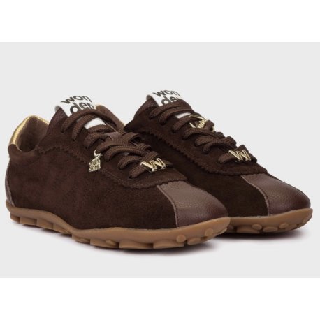 Wonders 2103 sneakers i brun ruskind