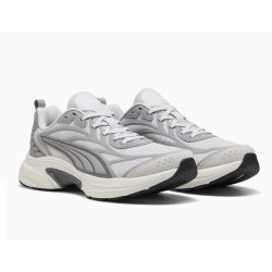 Puma Softride Escalate Gray-gray-aged silver-white