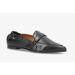 Shoedesign Copenhagen Lucy loafer i sort skind