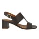 Angulus 5837 sandal i brun skind med hæl