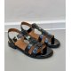 Billi Bi A9660 sandal i sort lakskind