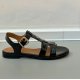 Billi Bi A9660 sandal i sort lakskind