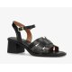 Shoedesign Copenhagen Rhona sandal i sort skind