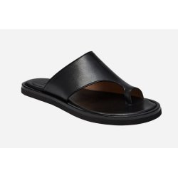 Billi Bi A9650 sandal i sort skind med tåsplit