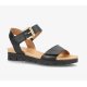 Shoedesign Copenhagen Amalfi sandal i sort skind