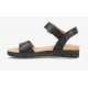 Shoedesign Copenhagen Amalfi sandal i sort skind