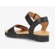 Shoedesign Copenhagen Amalfi sandal i sort skind