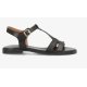 Shoedesign Tully sandal i sort skind