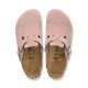 Birkenstock Boston Suede Leather Pink Clay