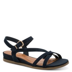 Tamaris 28146 sandal i navy blå ruskind