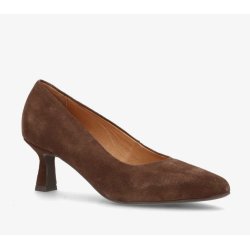 Shoedesign Copenhagen Kendall pumps i brun ruskind