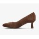 Shoedesign Copenhagen Kendall pumps i brun ruskind