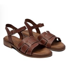 Pavement Anja sandal i cognac skind
