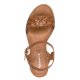 Tamaris 28334 sandal med kileæl i coganc