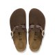 Birkenstock Boston Braided Suede Leather Carafe
