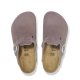 Birkenstock Boston Kids Suede Leather Faded Purple