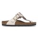 Birkenstock Gizeh Flower Light Rose læder