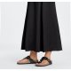 Birkenstock Gizeh Flower sort læder